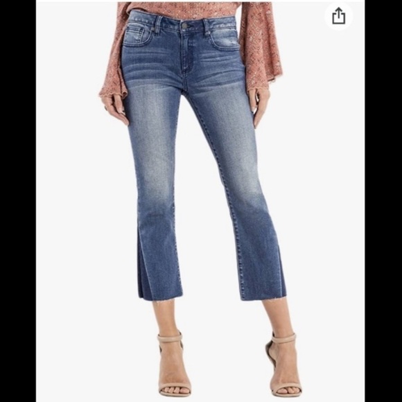 Miss me crop slim boot denim jeans NWT - Picture 2 of 12